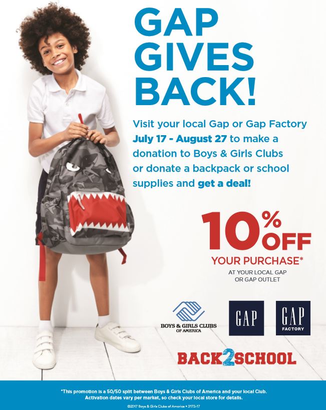 GAP Gives Back!