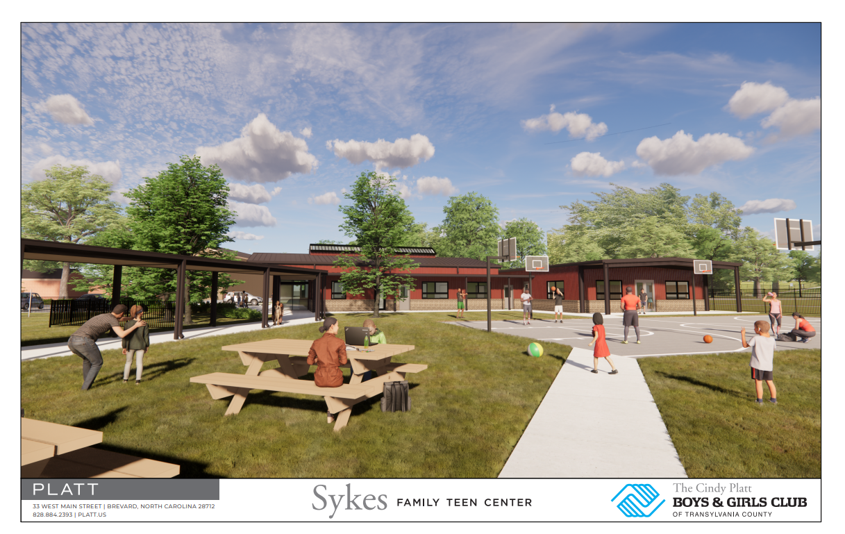 Expanded Outdoor Spaces & Covered Walkway