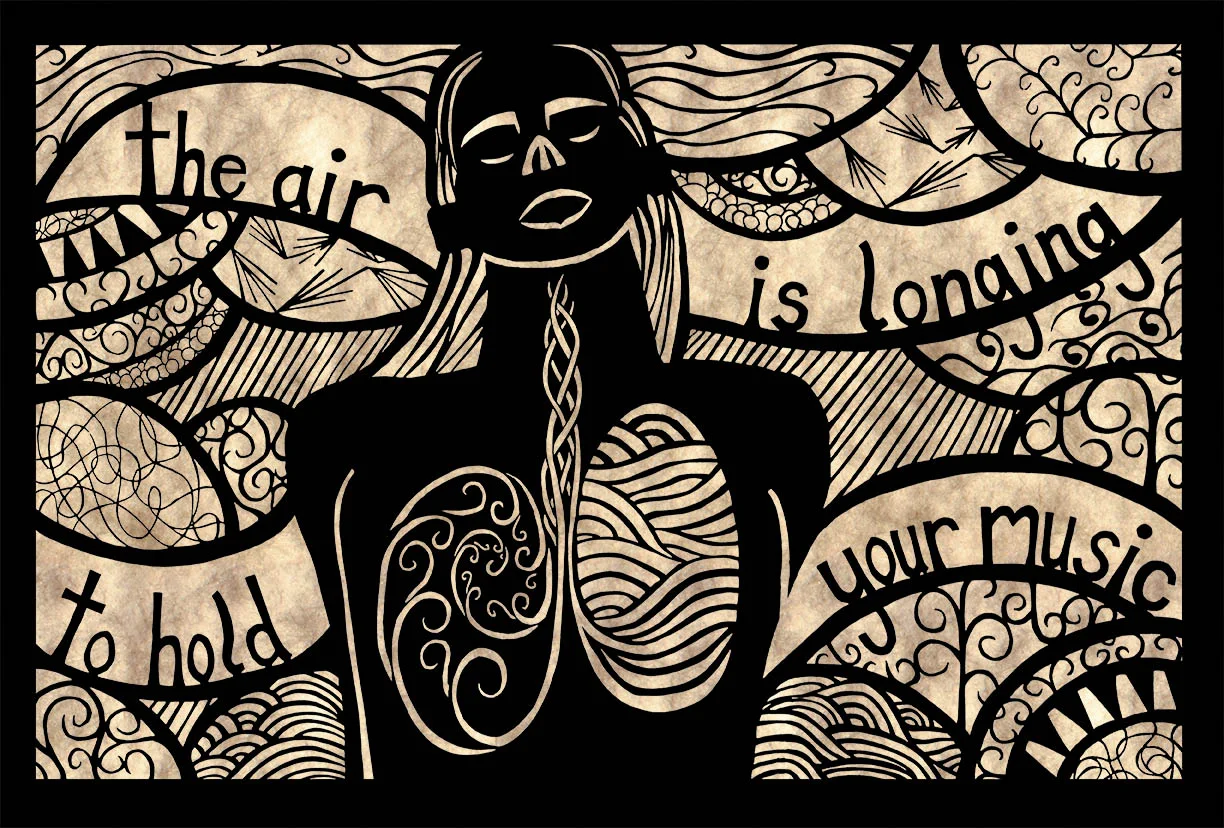 The Air is Longing to Hold Your Music