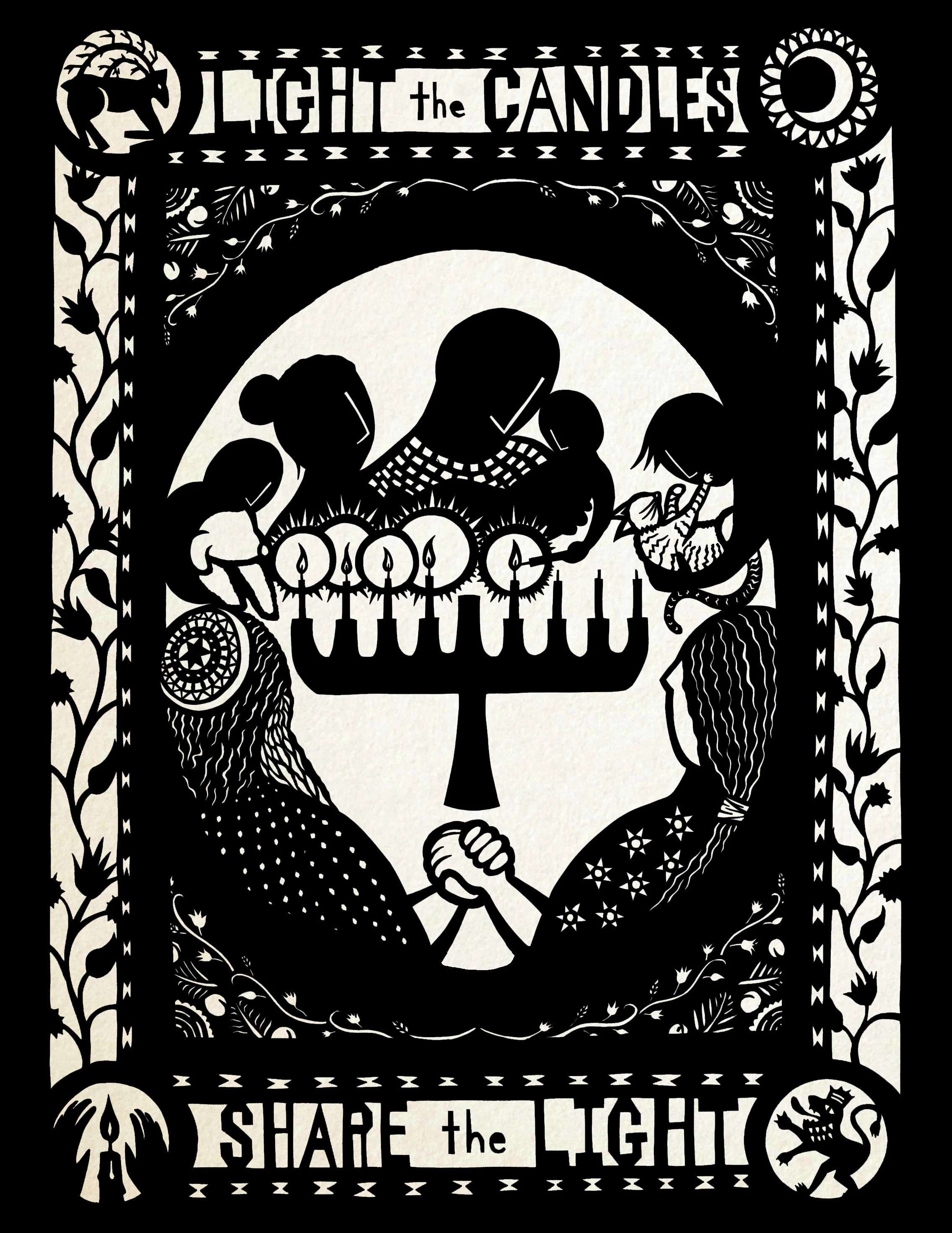 Hannukah Greeting Card