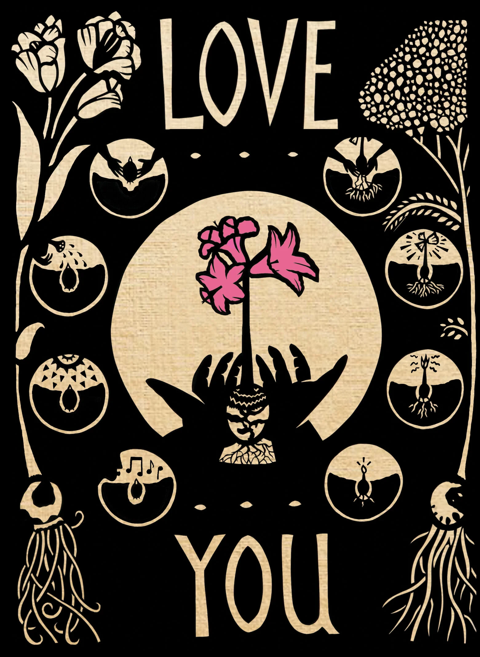 'Love You' Greeting Cards