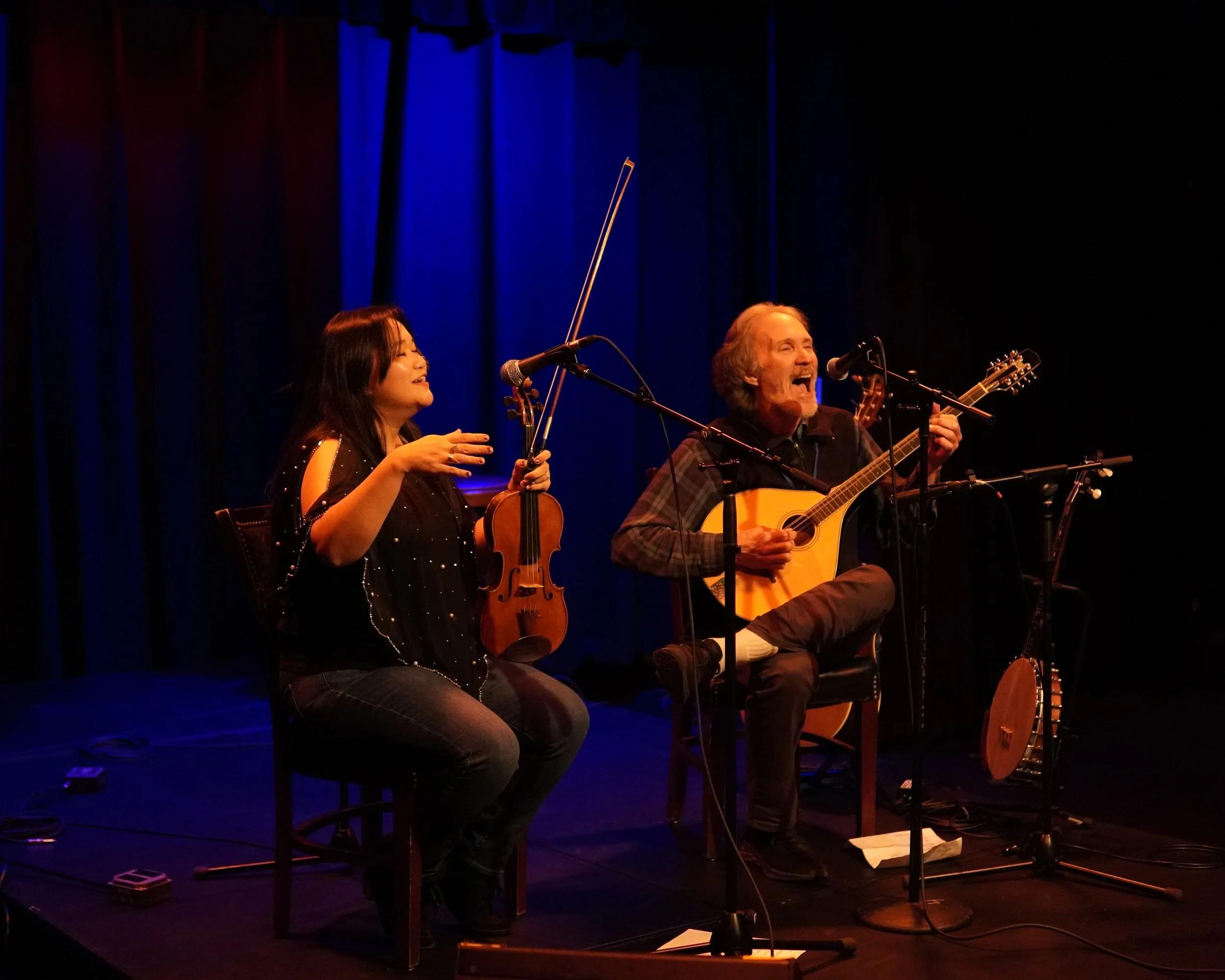 With Mrs. Wilberforce, BCMFest 2025. Photo: Lindsay Straw