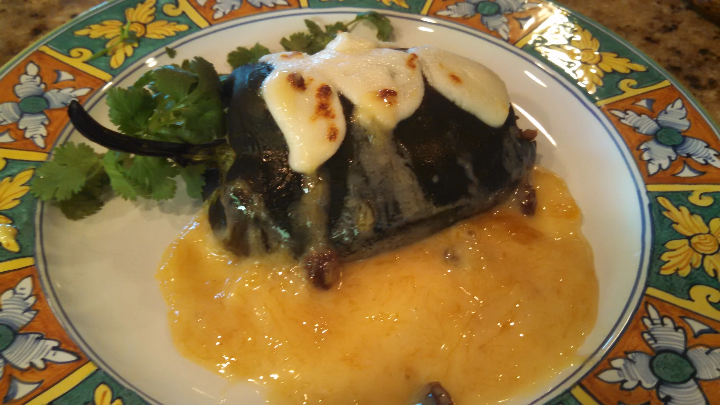 This is my modern version of good old-fashioned stuffed peppers