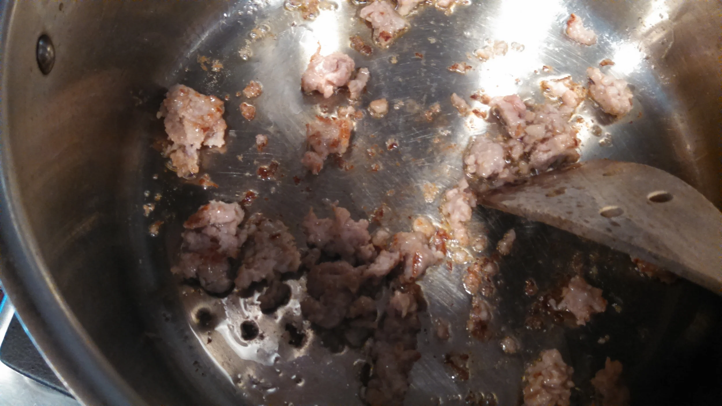 For vegetarians, omit the Italian sausage and use vegetable stock