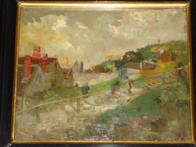 HARY Gyula, (Hung. 1864-1946), "On the road" $1,200