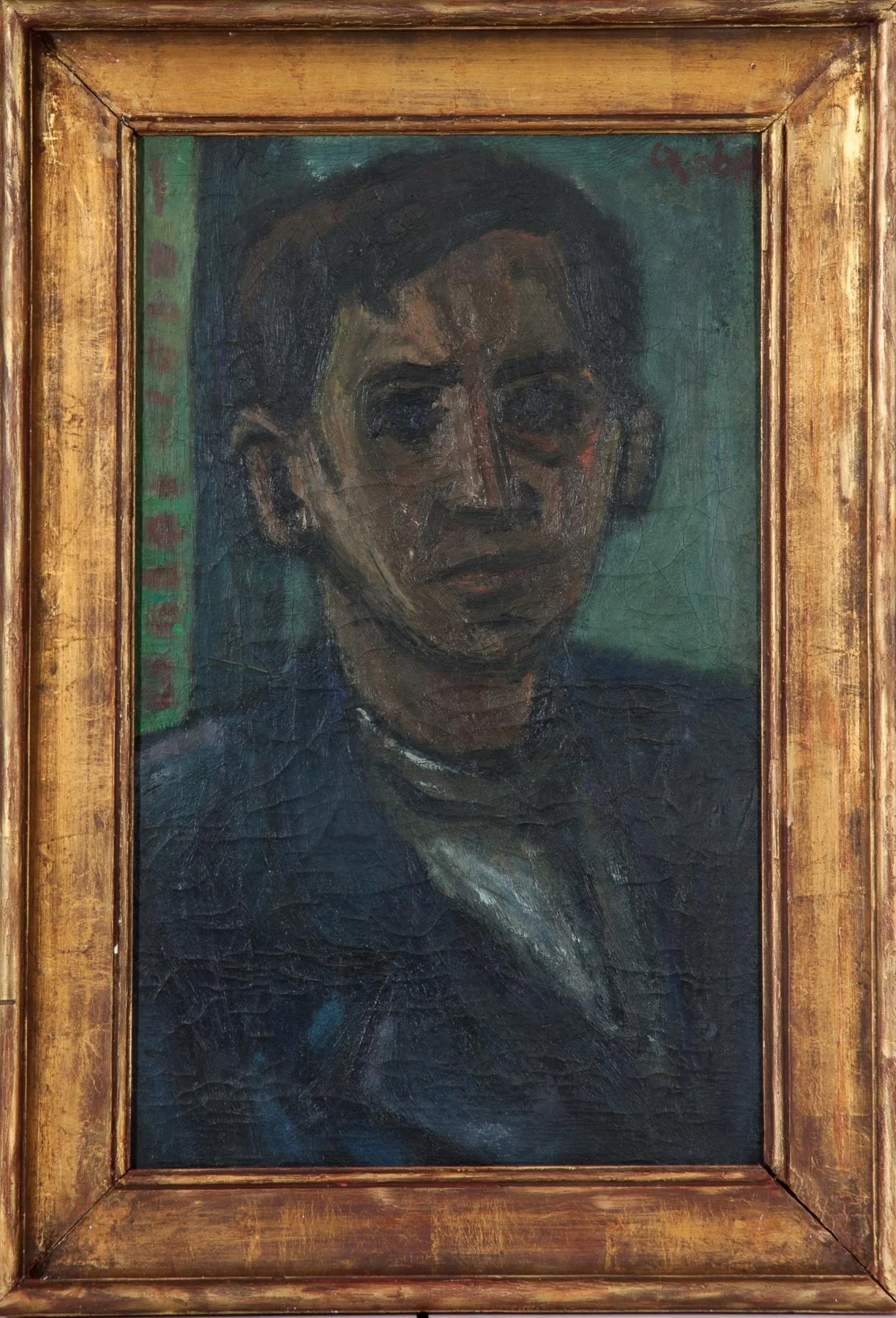 Czobel Bela (Hungarian) - Self portrait