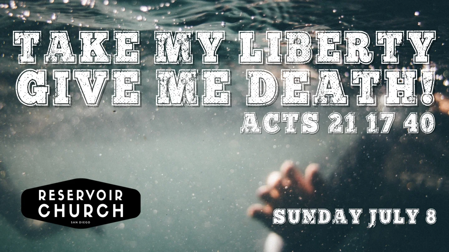 Take My Liberty & Give Me Death