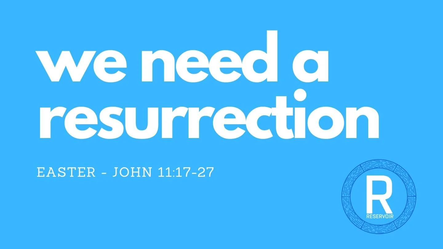 We Need a Resurrection - Easter 2020 episode artwork