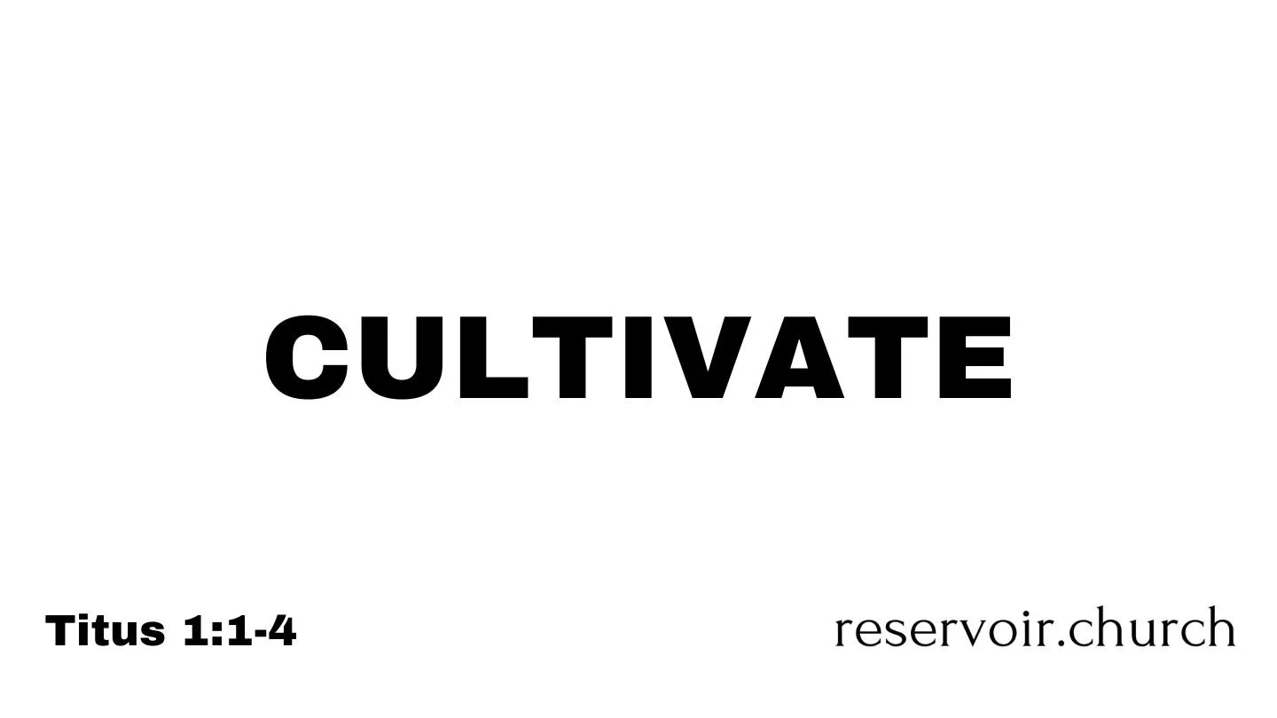Cultivate episode artwork