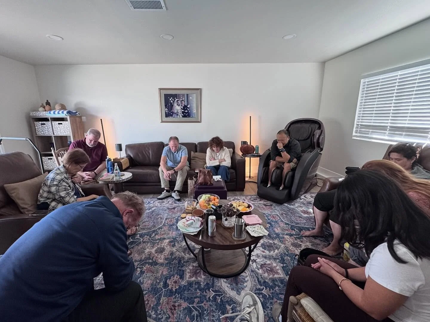 More than Sunday services, we meet during the week for small groups, Bible studies, and here, our book club, all to grow together as we are formed as we follow Christ.