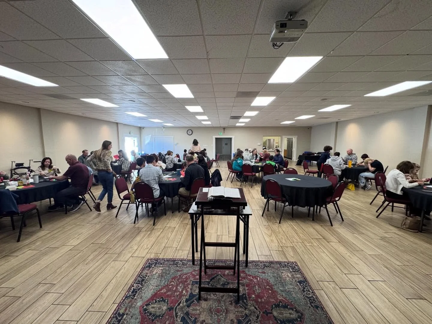 Family service to begin Advent. Counting down the days, anticipating, longing.