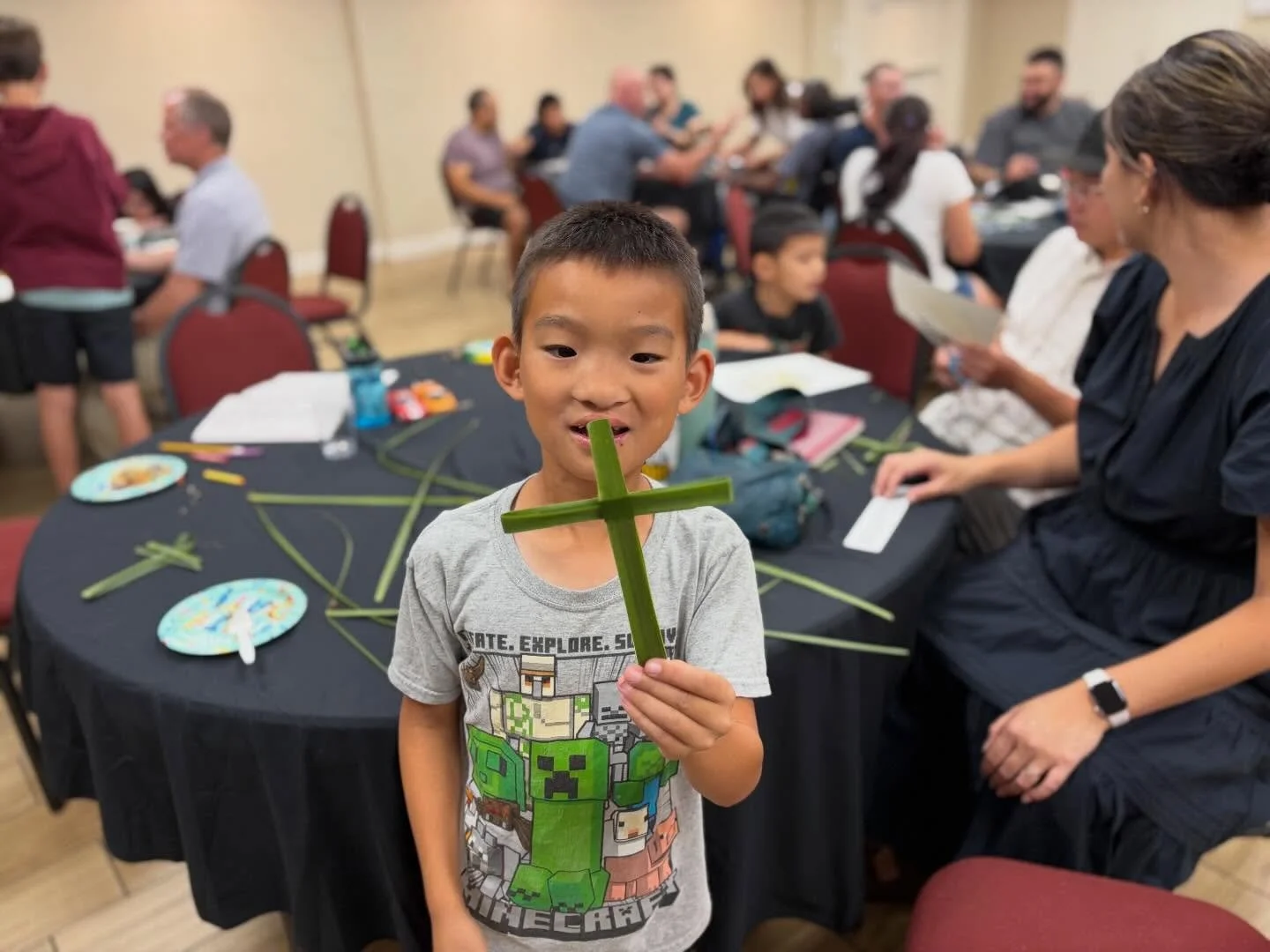 A great Palm Sunday family service. Prepping for Holy Week and celebrating Jesus together! Join us Easter Sunday at 10 am.