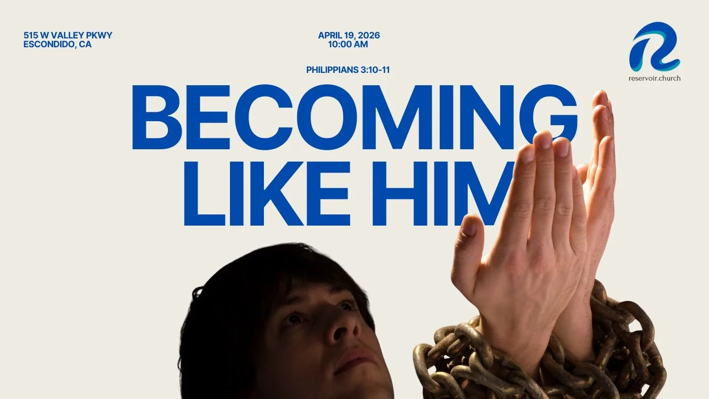 Becoming Like him
