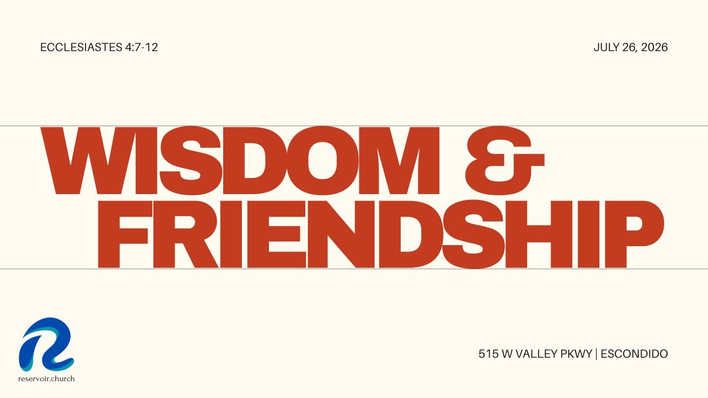 Wisdom and Friendship