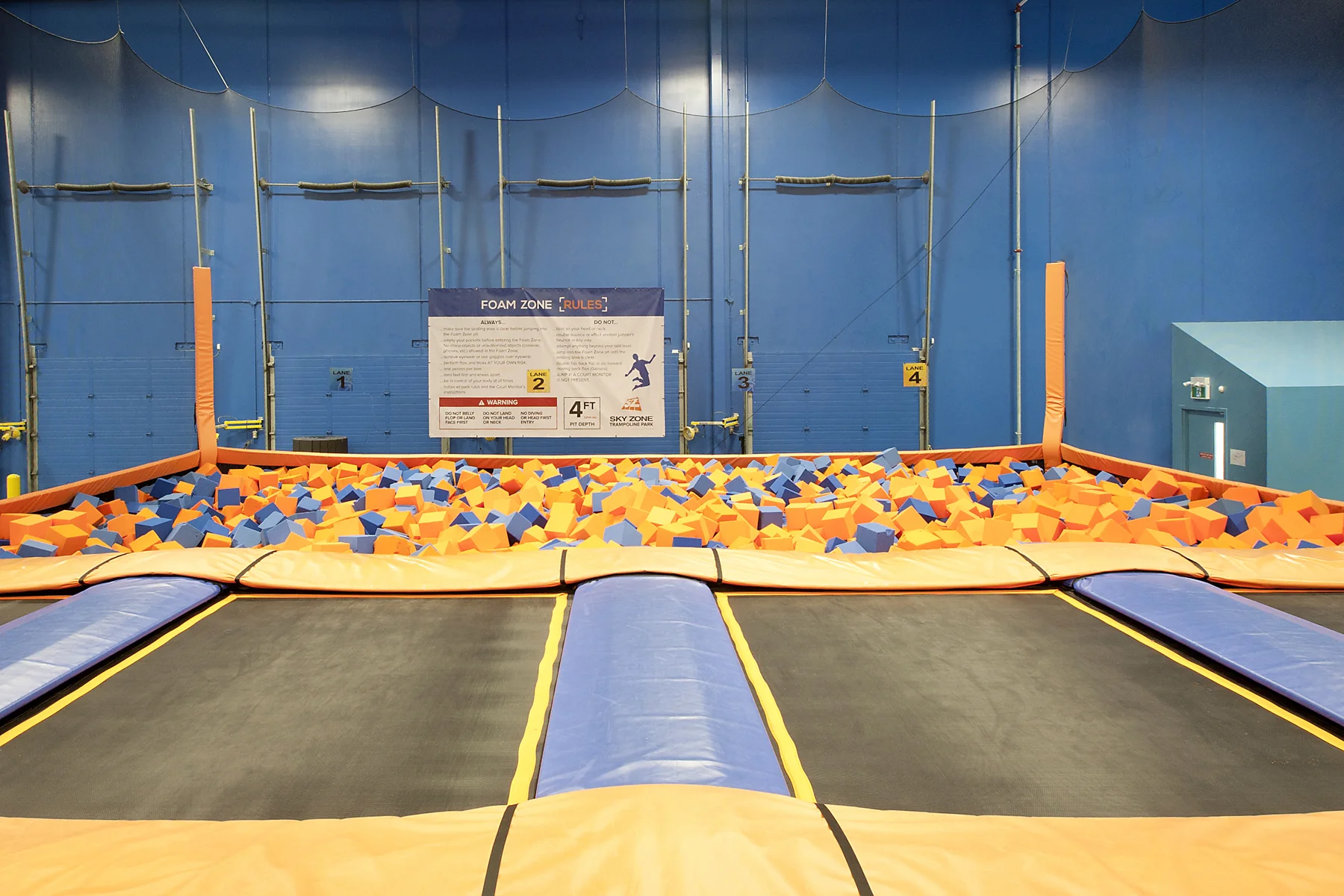 Sky Zone Indoor Trampoline Parks Fox Contracting Ltd