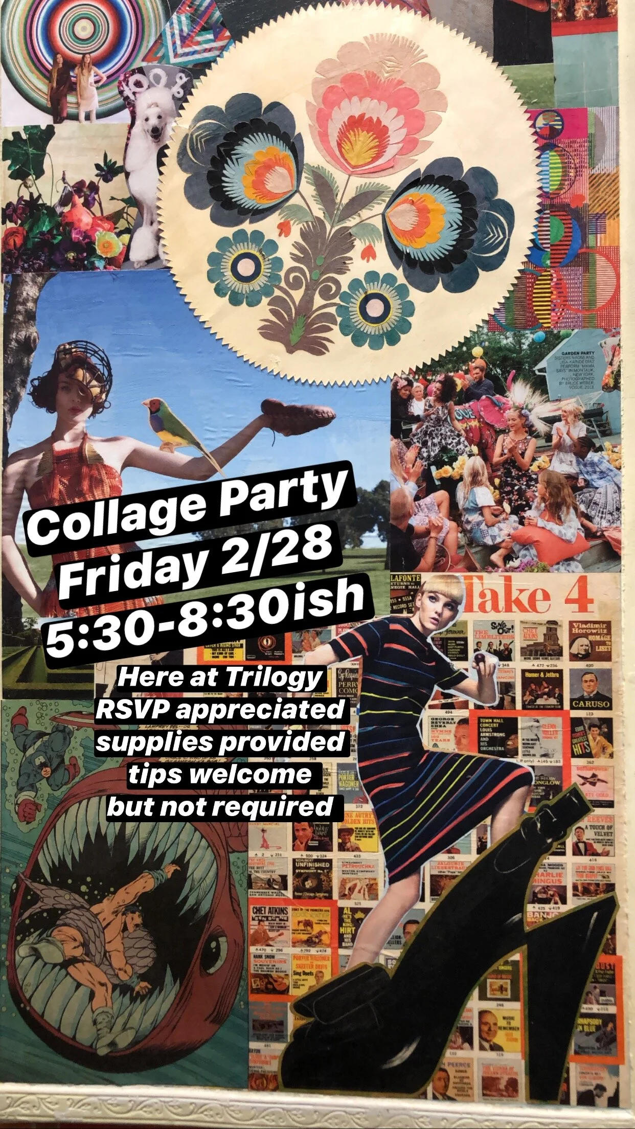 Collage Party!