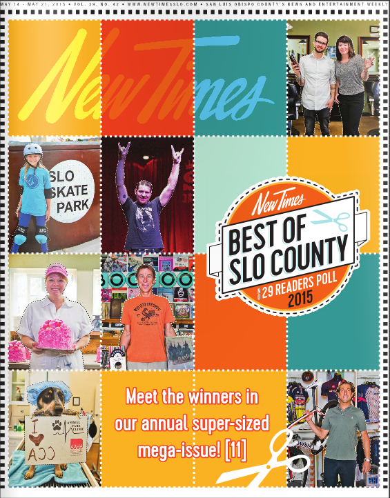 New Times Best of SLO County 2013-15