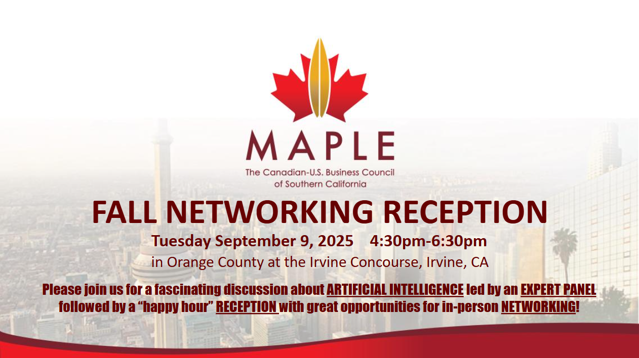 MAPLE Fall Networking Event - Orange County