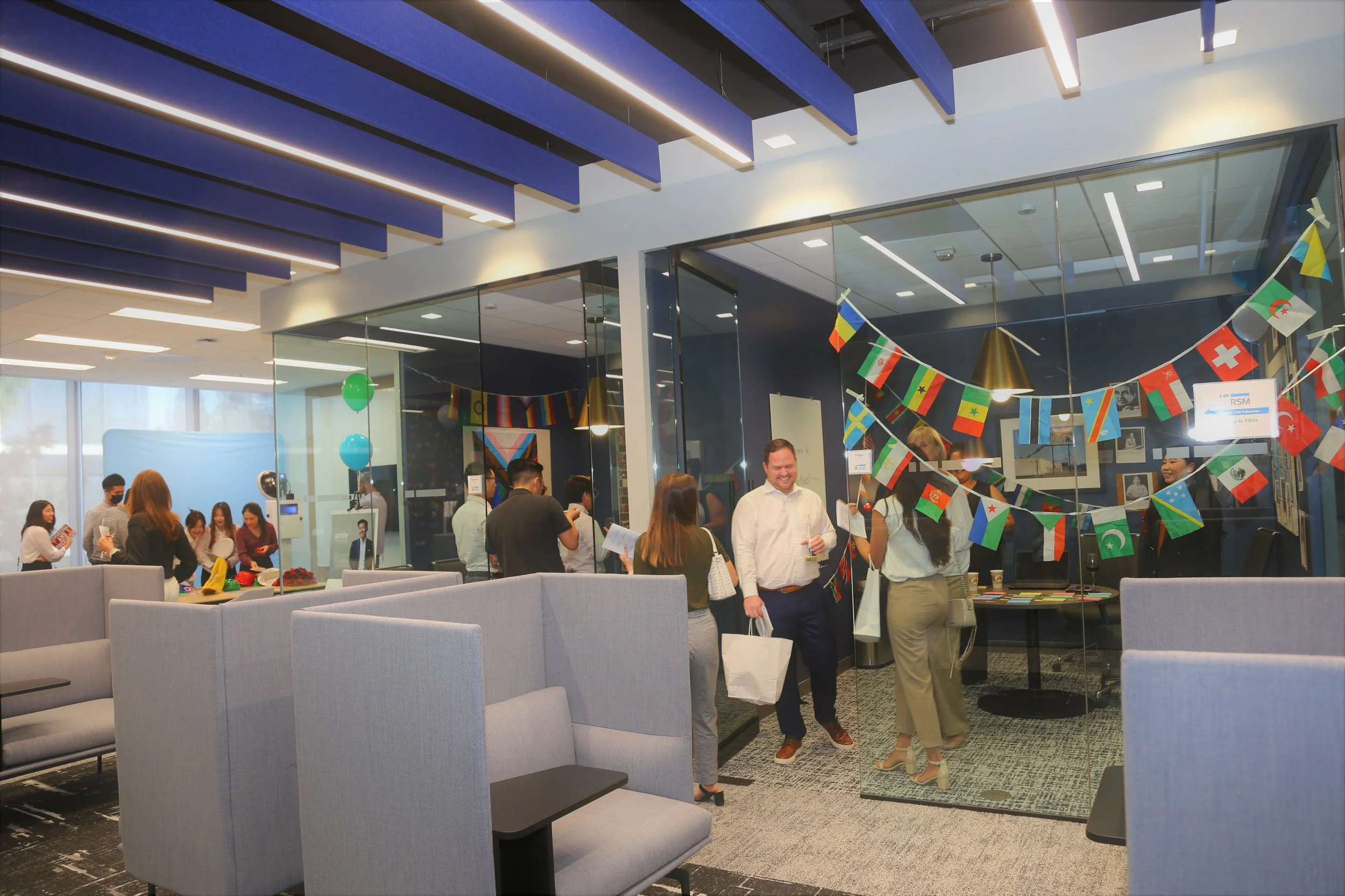 RSM Irvine California office event