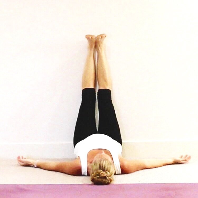 Legs-up-the-wall Pose (Viparita Karani)