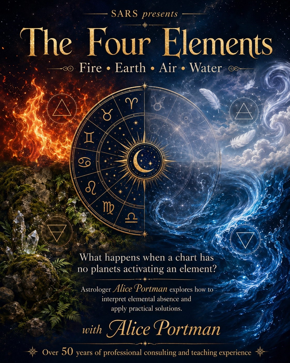 When an Element Is Missing: The Hidden Story in the Birth Chart