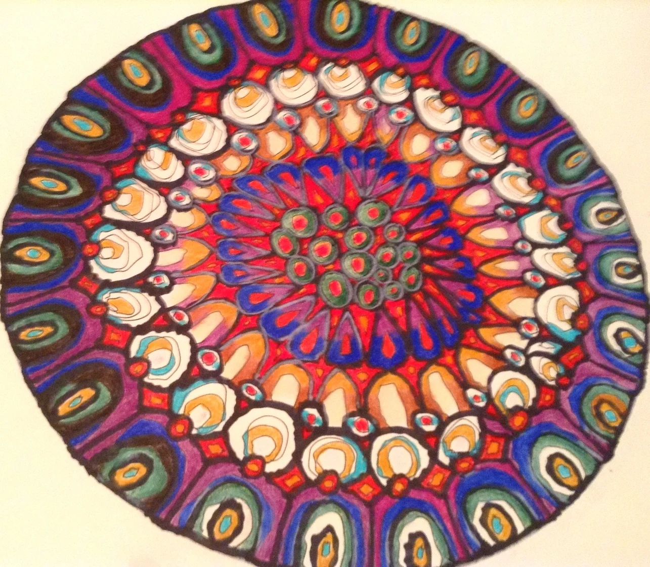 Burning Fire Reflection