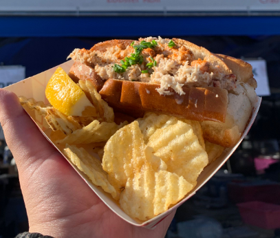 New England Lobster and Crab Rolls