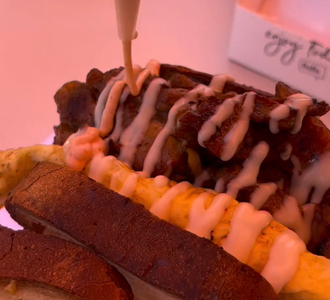 Mansae Korean Egg Toast Sandwiches 