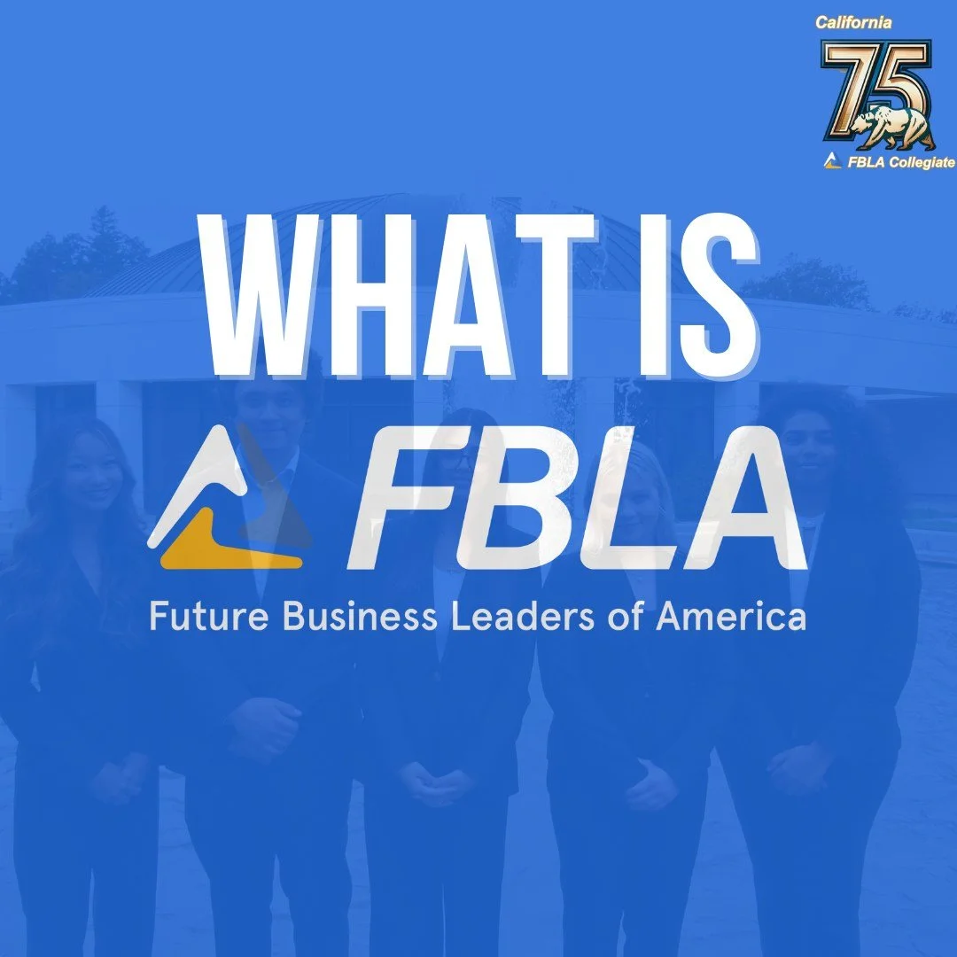 Unsure of what California FBLA collegiate is and what it can do for you? Reach out to us! CaFBLA has dozens of workshops, networking, competitive events, and opportunities for college students.