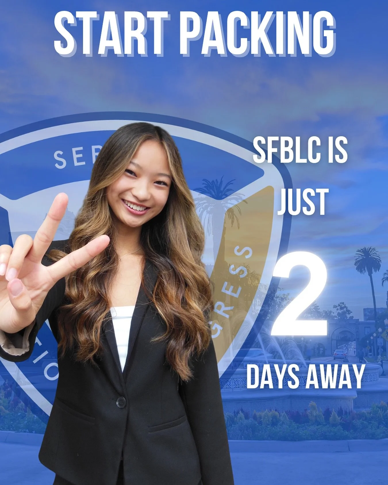 Only 2 more days until you set sail for conference! Check your emails to see everything you need to pack