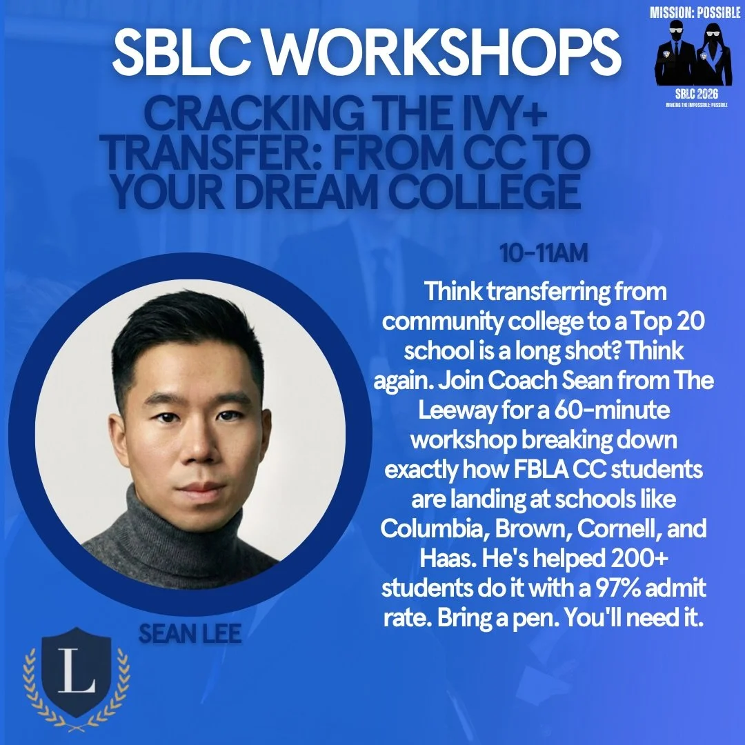 Join the first workshop from 10-11AM tomorrow with Coach Sean! 

REMINDER: you must attend at least one workshop and one social event to be considered for competitive events