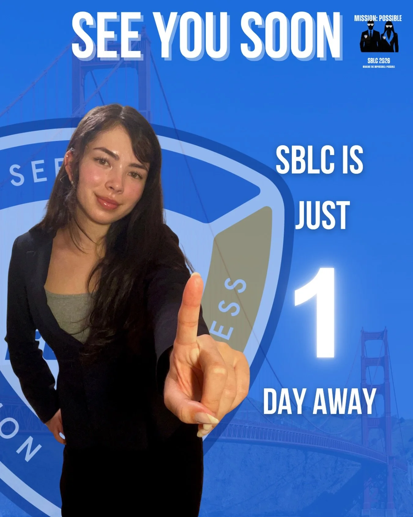 OPENING CEREMONY TONIGHT @6:30PM
CONFERENCE CHECK IN @5:00PM
HOTEL CHECK IN @3PM

SEE YOU THERE