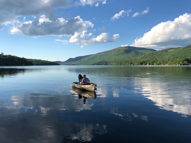  Canoeing on Lake Dumore 