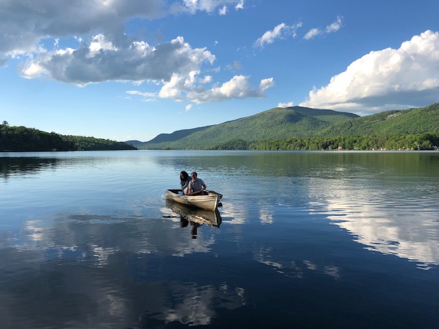 Canoeing on Lake Dumore