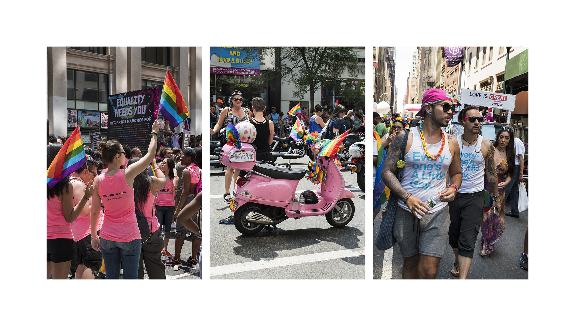 Pink,  NYC Pride Parade