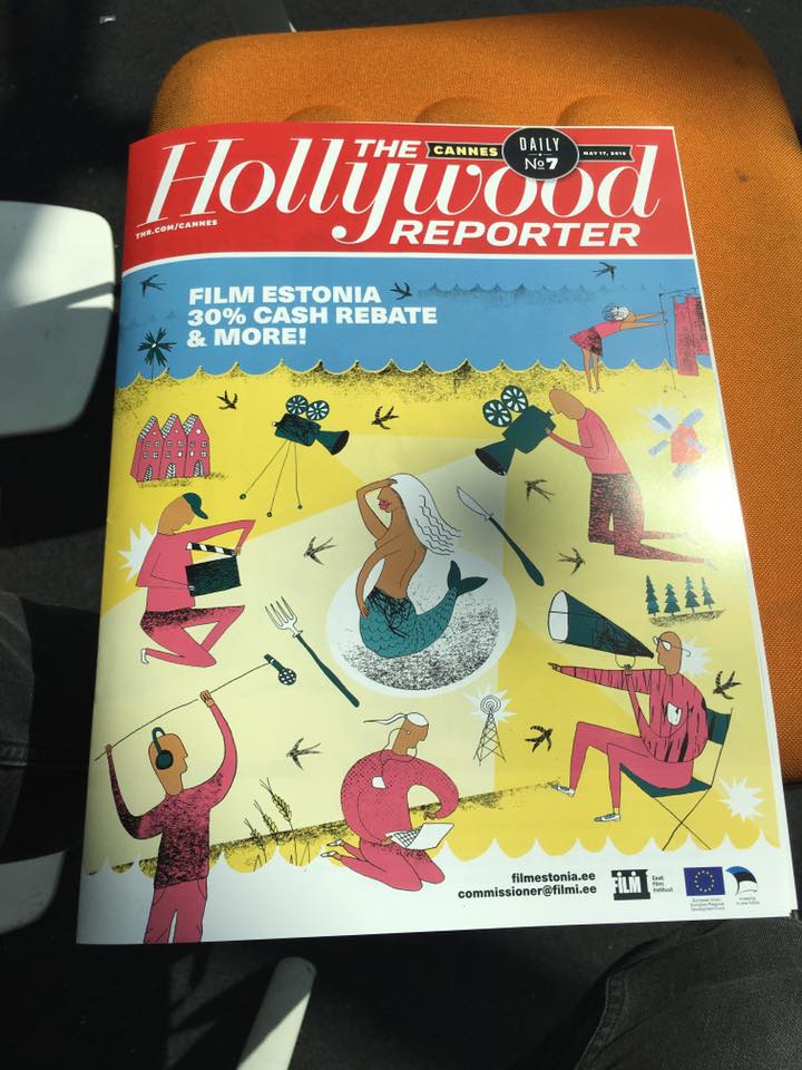 THE HOLLYWOOD REPORTER N7 where our LEGENDARY AD is suggested to be seen at CANNES FILM FESTIVAL! Great article!