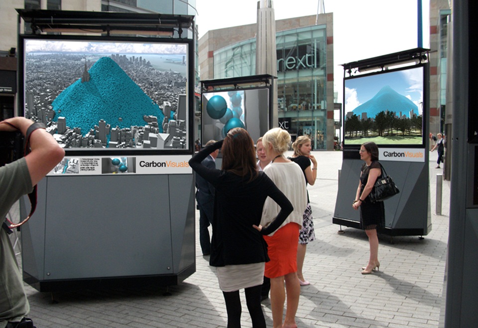 Mock-up Street Gallery visualisation ©wecommunic8