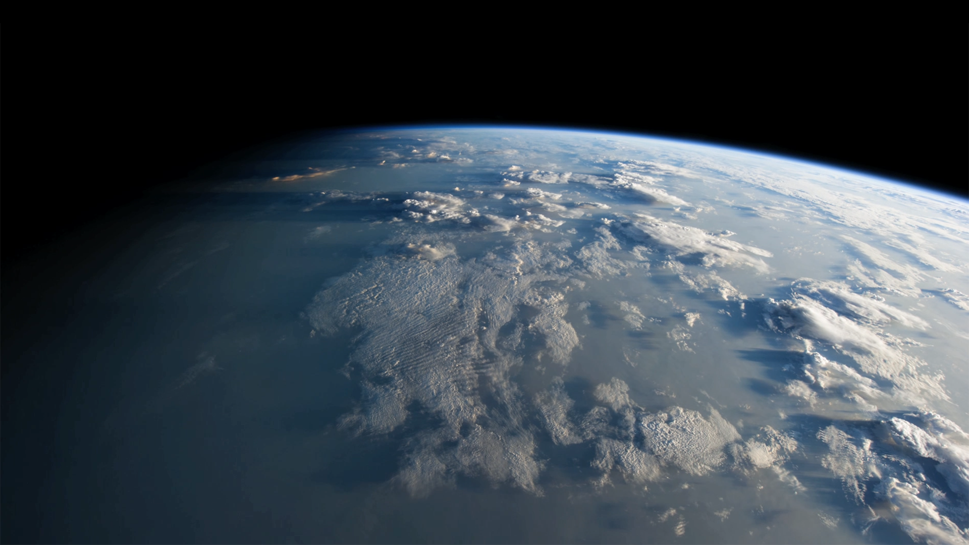  Image from 'Precious Ozone' film - footage from the International Space Station. 
