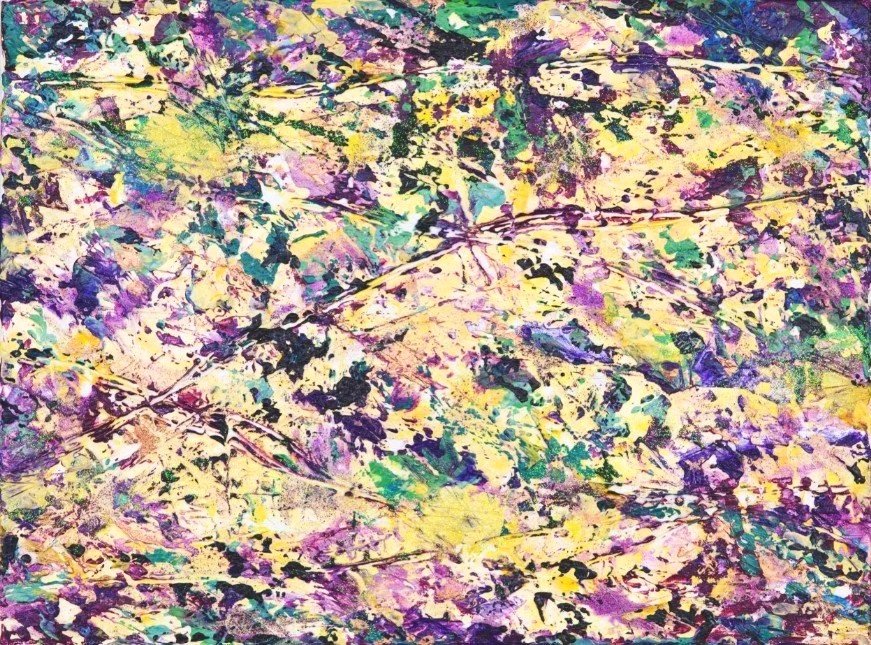 Scars, Mixed Media on Canvas, 30x20cm, 2022