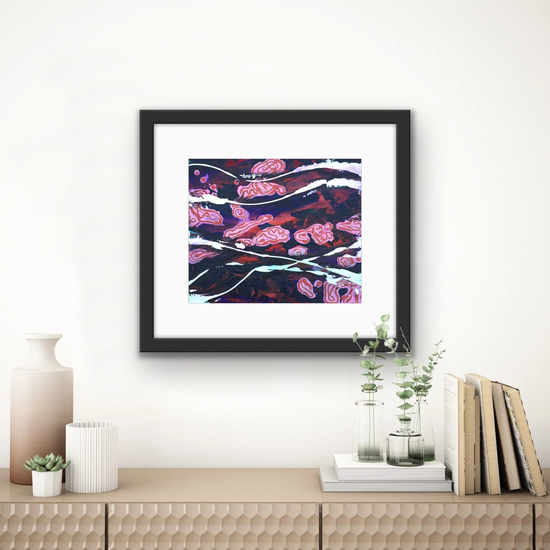 Energy, Acrylic on Canvas, 25x20cm, 2023