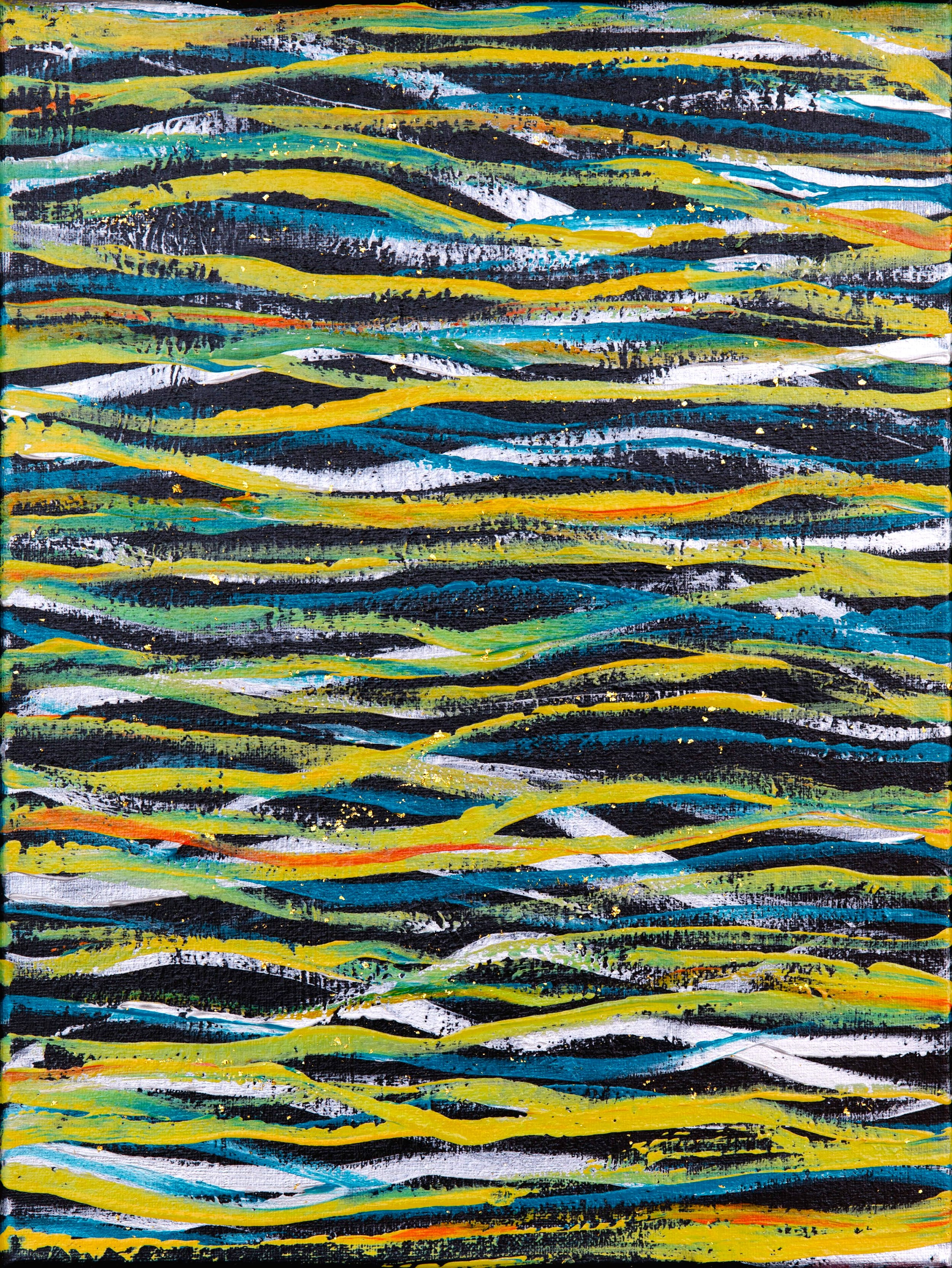 Midnight, Acrylic on Canvas, 30x20cm, 2023