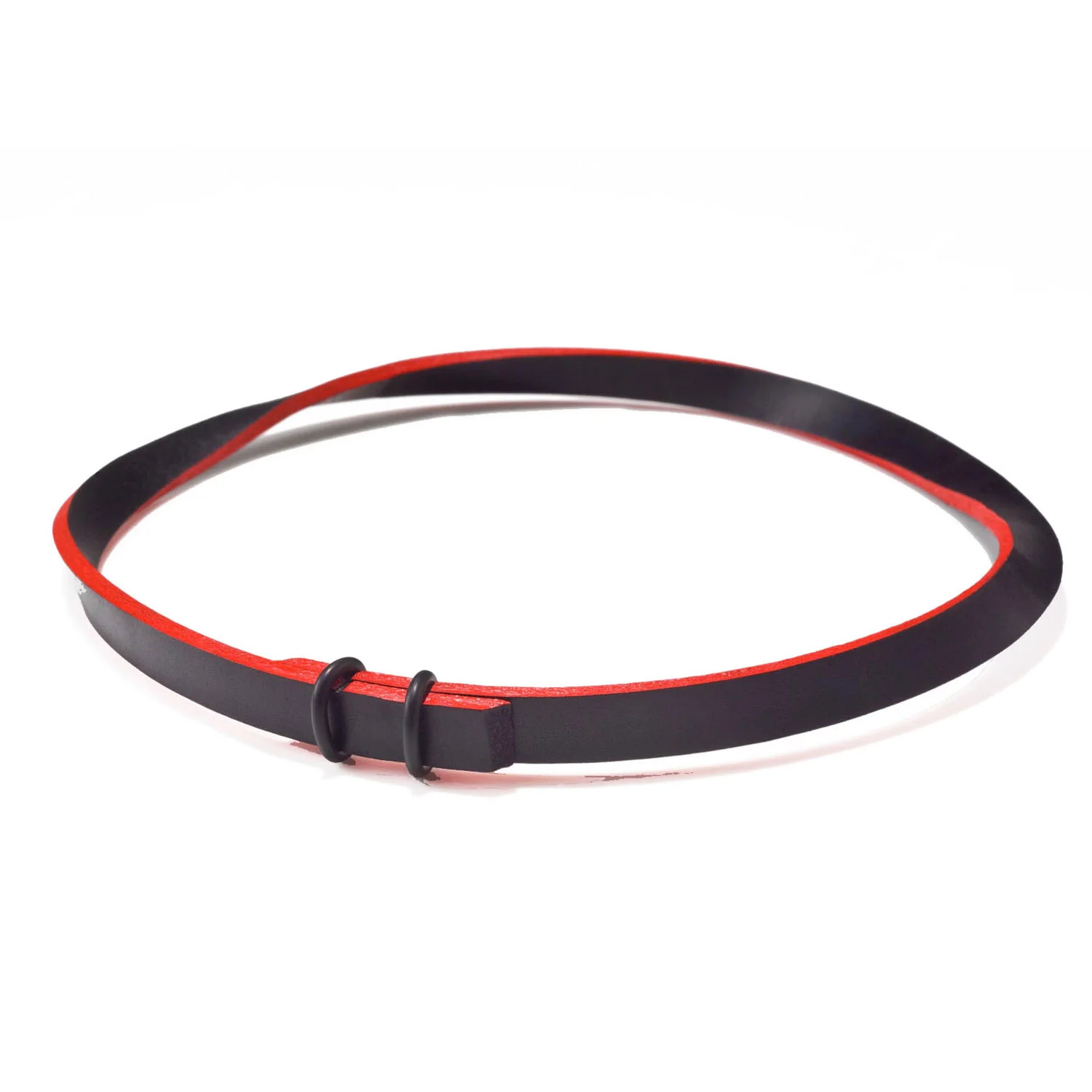 Mobius Twist Necklace - Black & Red.jpg