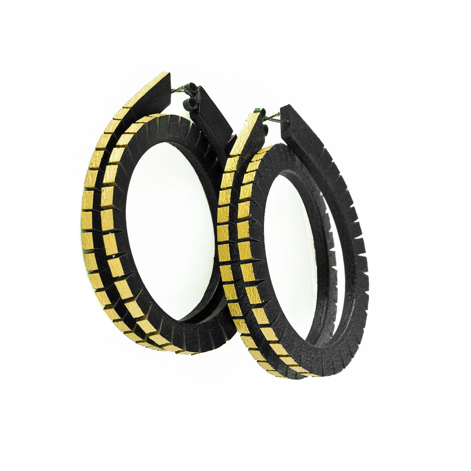 LOOP THE LOOP EARRINGS - GOLD