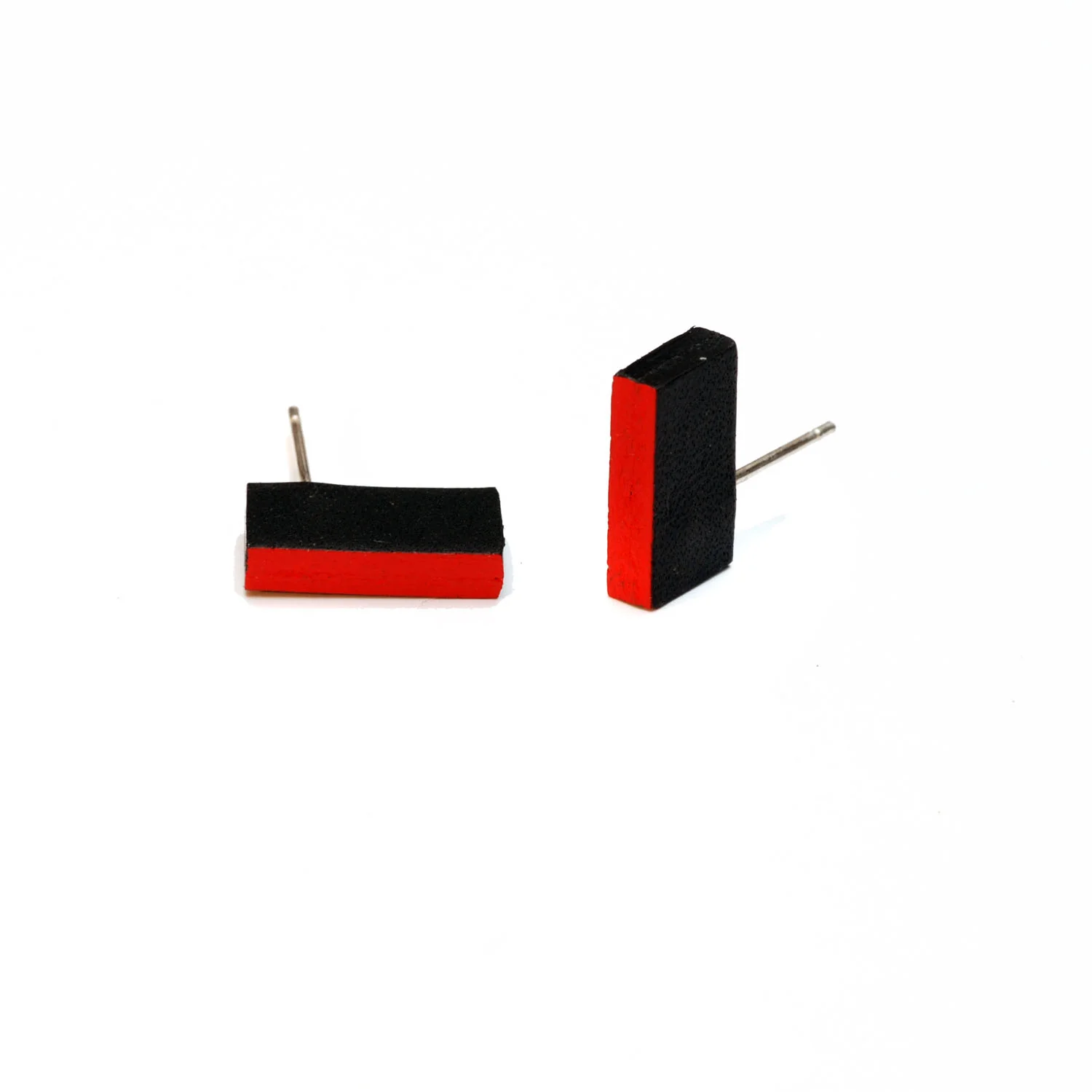 RECTANGULAR STUDS - RED