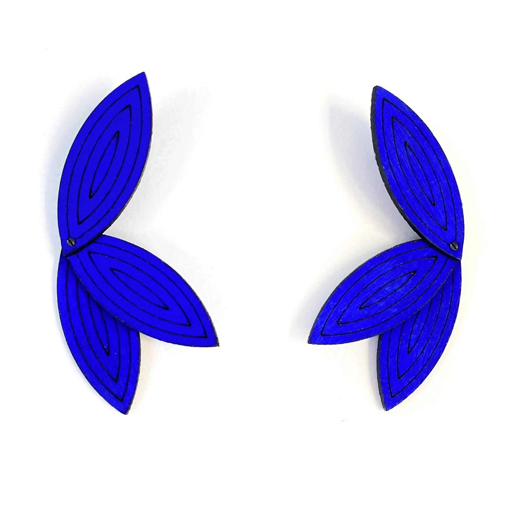 Deco Petal Earrings - Blue 2.jpg