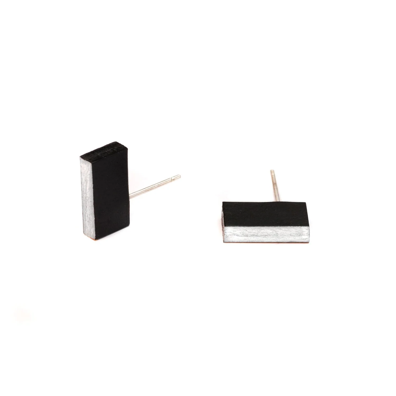 Rectanguar-leather-stud-earrings-black-silver-Tania-Clarke-Hall.jpg