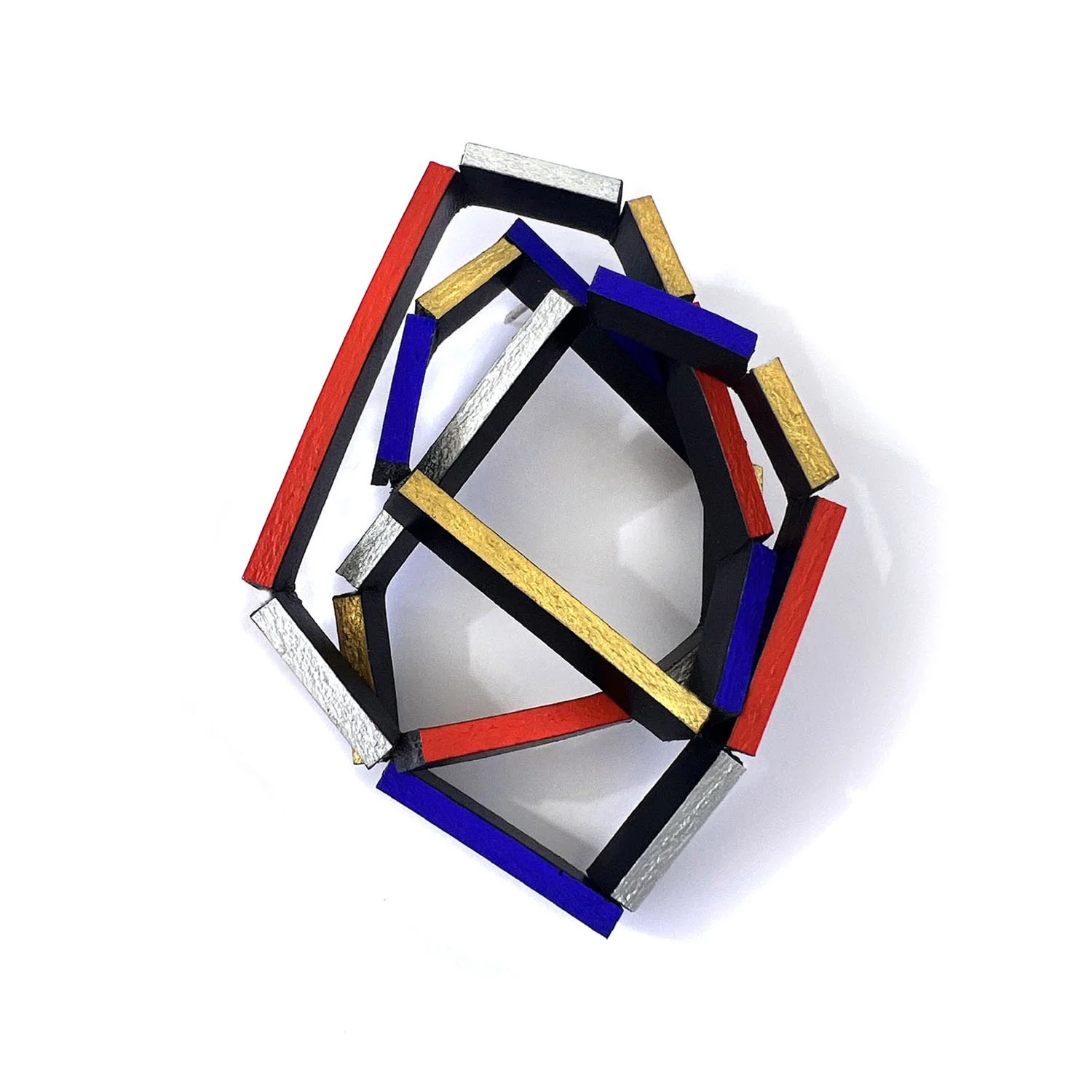 MONDRIAN BROOCH