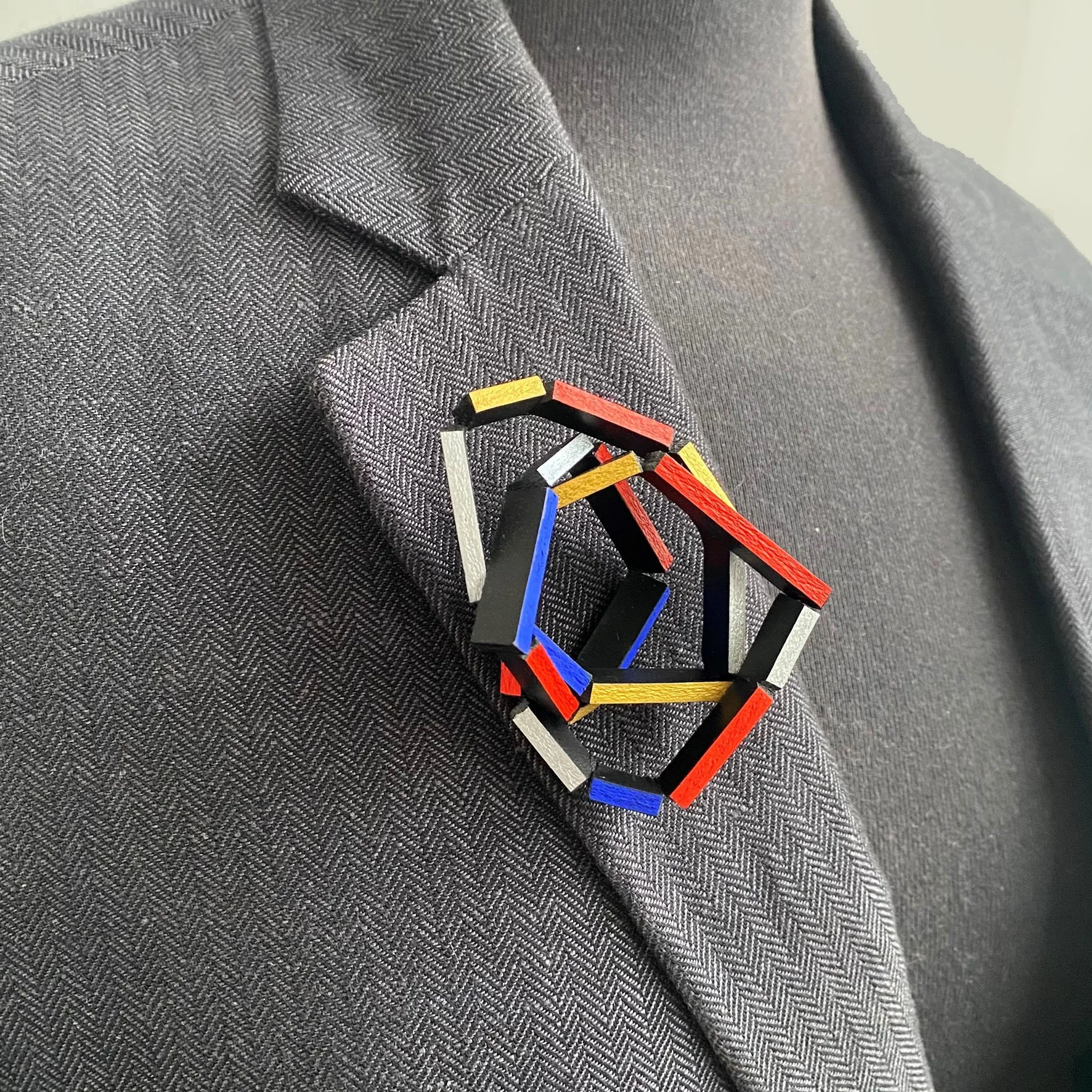 De Stijl Brooch - modelled - website.jpg