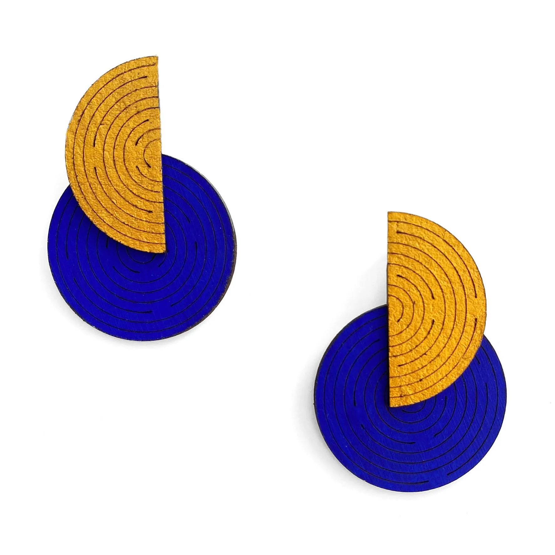 Deco Earrings - Gold and Blue.jpg