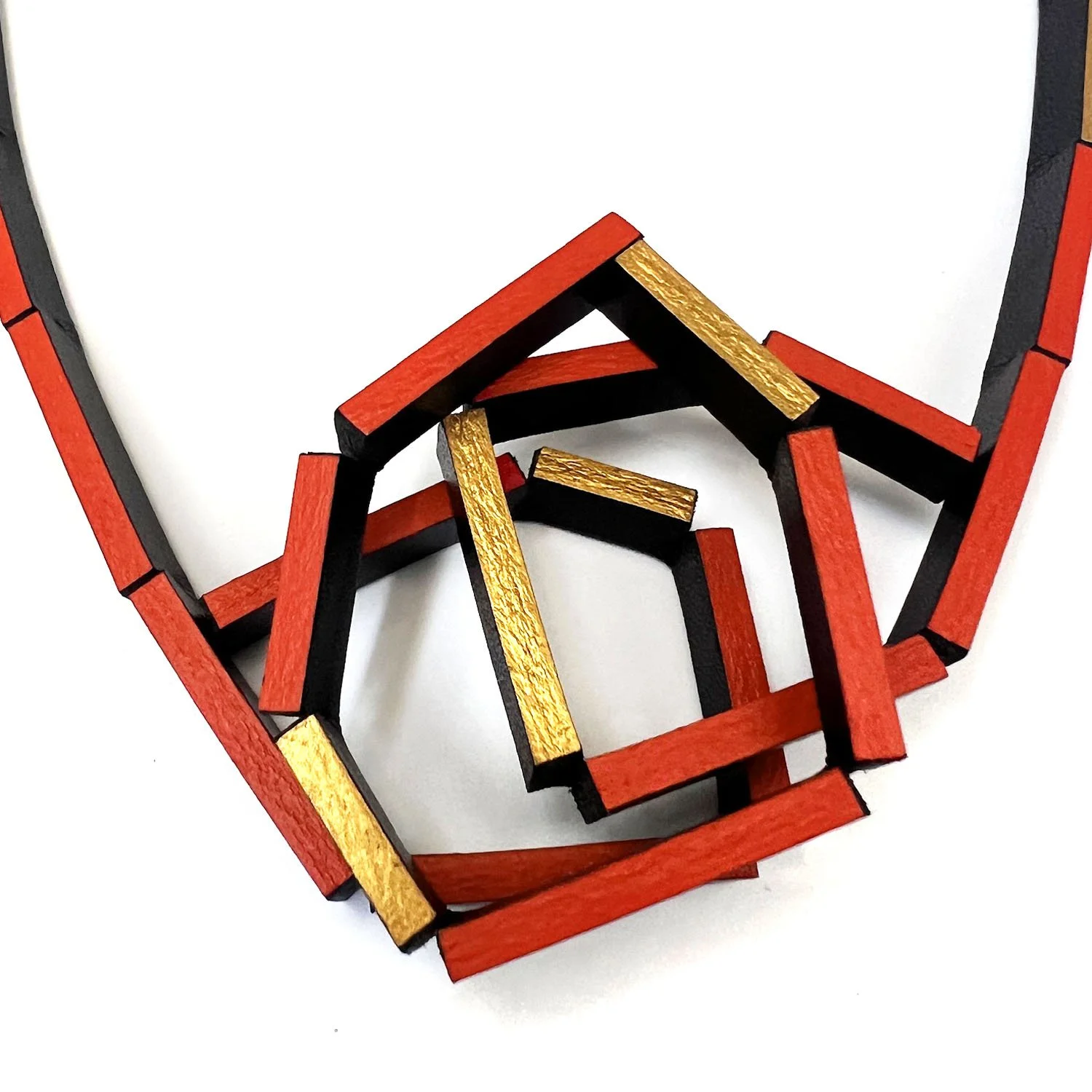 Knot-leather-necklace-red-gold-Tania-Clarke-Hall-detail.jpg